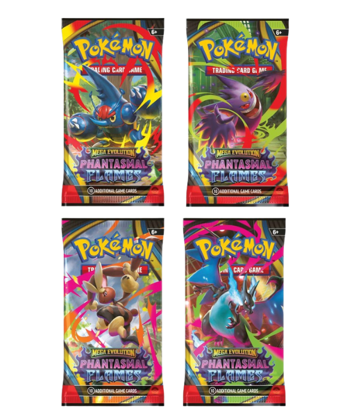 Pokémon TCG - Mega Evolution ME02 - Phantasmal Flames - Booster Pack