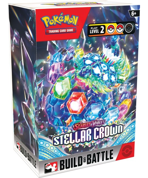 Pokémon TCG Scarlet & Violet Stellar Crown Build And Battle Box